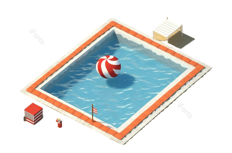 卡通图片,夏天元素,插画PNG,度假免抠素材